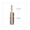 Boardwalk Cleaning Brushes, 3.5 in L Handle, 4.5 in L Brush, Black, Plastic BWK5208